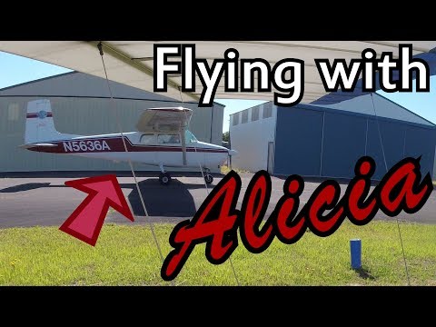Flying with Alicia - Keeping an Eye on my New Solo Pilot/Fiance!