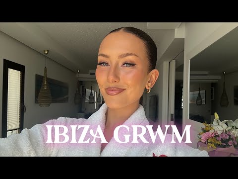 get ready with me in ibiza!! everyday summer makeup & clothing haul 🌺🏝️🧡