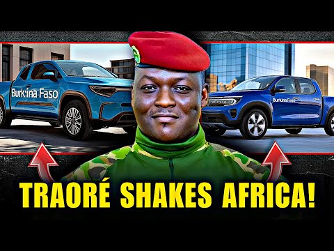 Ibrahim Traoré Unveils his new electric car made in Burkina Faso! African Leaders In Shock!