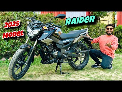 Tvs Raider 125CC 2025 Model | Non ABS | Price, Mileage Kick ABS - Demand 🔥 tvs raider