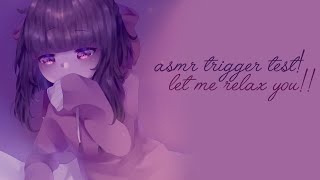 😴✨ ASMR Trigger Test!!! Be My Tingle Test Dummy!! 3 Hours of Tingles t