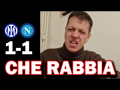 LAUTARO MOLTO MALE!!! INTER 1-1 NAPOLI - CHE RABBIA, DOVEVAMO VINCERLA !!!!