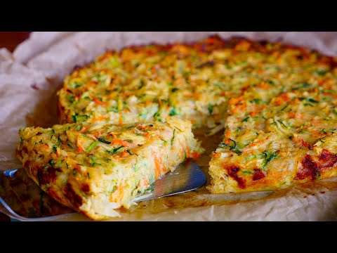 Запеканка из Кабачков (быстро и вкусно)