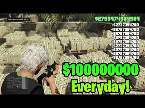 Best Ways to Make Millions In GTA 5 Online ($10000000 Daily) PS4,PS5,XBOX & PC