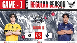 [Game - 1] ONIC vs TEAM LIQUID ID | MPL ID S16