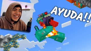 se puede ganar SIN ARMADURA en skywars