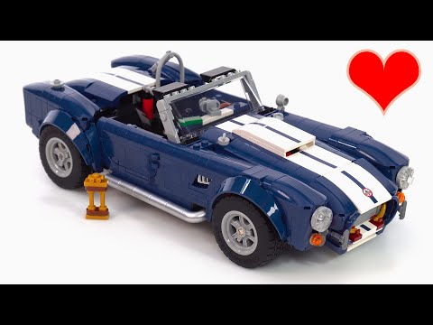 LEGO Icons Shelby Cobra 427 S/C fan review! Simply lovely, but not simple 10357 #NotSponsored