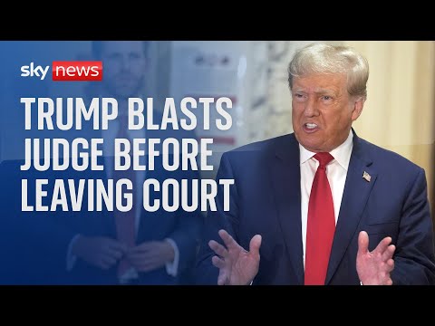 Watch live: Former President Donald Trump in New York court for day three of civil fraud trial
