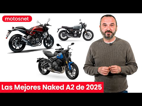 🔜 Las mejores Naked A2 que llegan en 2025 / Ranking / motos.net