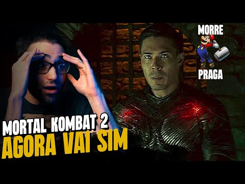 COLE YOUNG VAI MORRER KKKKKKKK MORTAL KOMBAT 2 TRAILER - REAÇÃO e ANÁLISE COMPLETA