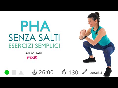 Total Body Principianti Per Dimagrire e Tonificare: Esercizi In PHA