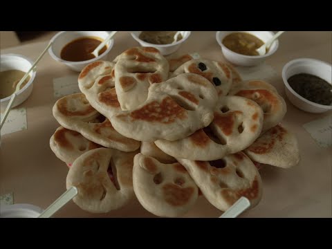 下饭片，怪脸大饼嚼起来满口香，配咖喱一绝