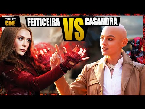 CHEGA SER OBVIO QUEM VENCE ESSA BATALHA (CASSANDRA NOVA VS FEITICEIRA SCARLATE) #marvel #ucm #vs