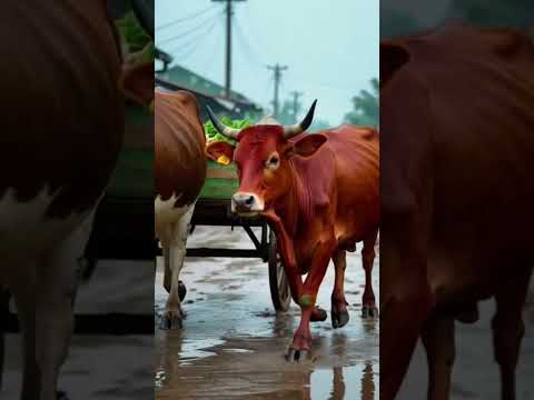 एक मेहनती गाय के साथ क्या हुआ 😮😮#viral #shortvideos #ai #trendingshorts #viralshorts