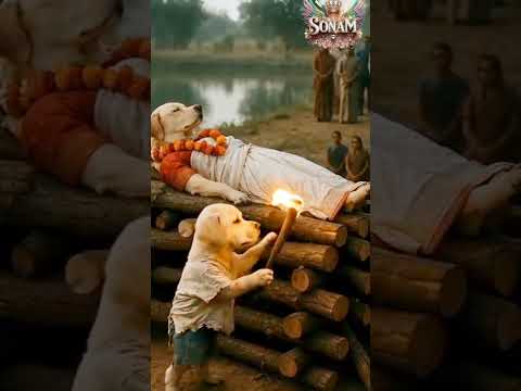 Poor Puppy😭 की माँ की मृत्यु 💔#PoorPuppy #EmotionalStory #SadStory #MaaKiMaut #HeartTouching