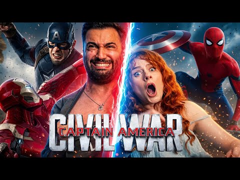 GIRLFRIEND WATCHES  * Captain America: Civil War * FOR THE FIRST TIME!!