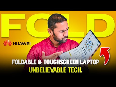World's 1st Foldable Laptop PC 2025 🔥 Huawei Matebook Fold 😱