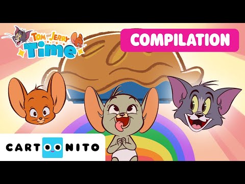 Learn Your Shapes! 🟨🔵🔺 | Compilation | Learning with Tom & Jerry | Tom & Jerry Time | @cartoonito