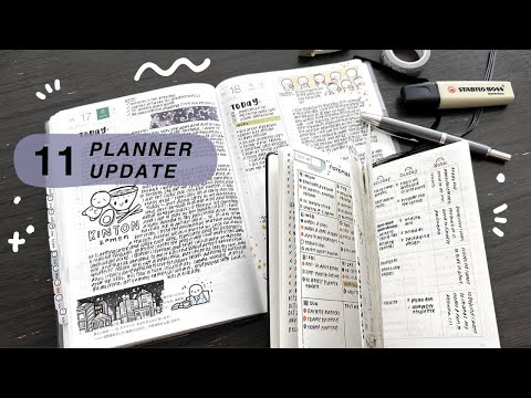 November 2024 Planner Update | Hobonichi Cousin, Reading Journal, Pocket Bullet Journal