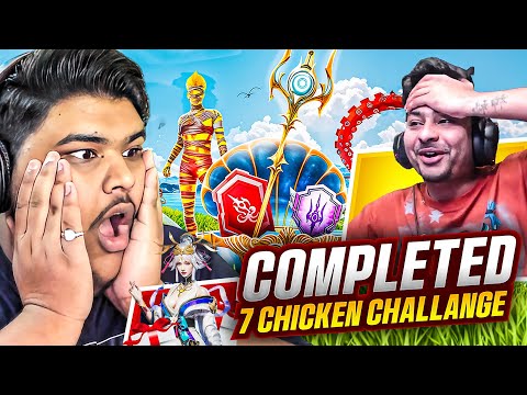 Finally HYDRA Completed 7 Chicken Dinner Trident Challenge 🔱ft. Dynamo , Mastizone , Darpan,Hrishav