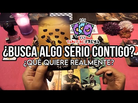 ☀️❤️ INTERACTIVO: ¿Quiere algo serio? ¿Qué intenciones tiene? 🦋🔮 #tarot #tarotreading