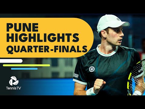 Karatsev, Krajinovic & van de Zandschulp All Feature | Pune 2023 Quarter-Final Highlights