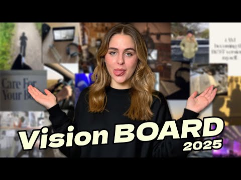 🌟 CÓMO HACER UN VISION BOARD 2025 QUE CAMBIARÁ TU VIDA 🌟 | ¡Manifiesta tus Metas!