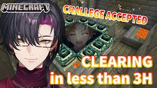 【Minecraft Solo Clear】Beating Wilson's Score 2:58:24【NIJISANJI EN | Ve