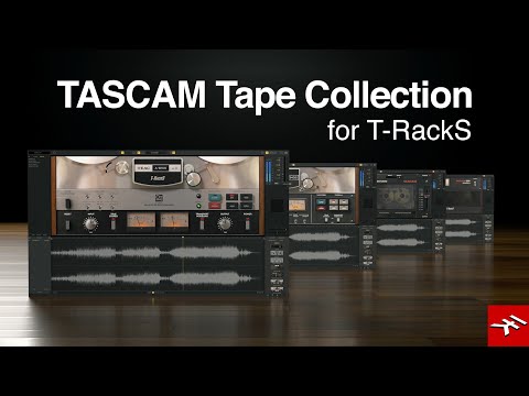 T-RackS TASCAM Tape Collection - Re-live the magic of 4 imaginative tape decks