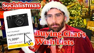 Buying Christmas Gifts for My Chat | Socialistmas 2025