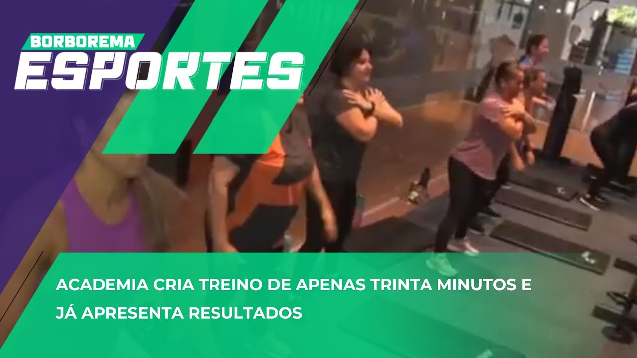 Academia cria treino de apenas trinta minutos e já apresenta resultados