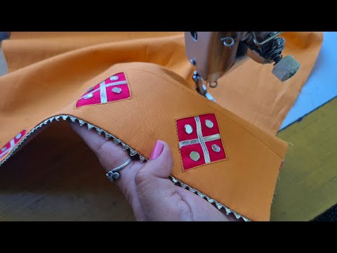 Trending Suit Daman Design | Trending Kurti Daman Design | Suit Ke Ghere Ka Design | New Design