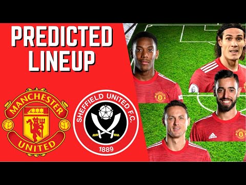 PREDICTED LINEUP - MANCHESTER UNITED VS SHEFFIELD UNITED - PREMIER LEAGUE 2020/21!