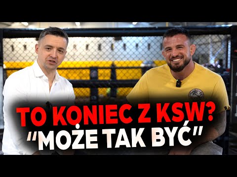 BORYS MAŃKOWSKI ZASKAKUJE: MOŻE BYĆ TAK ŻE NIE ZOBACZYCIE MNIE JUŻ W KSW