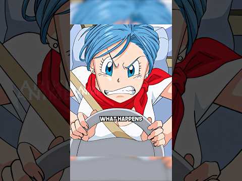 Bulma Chases Robbers😂