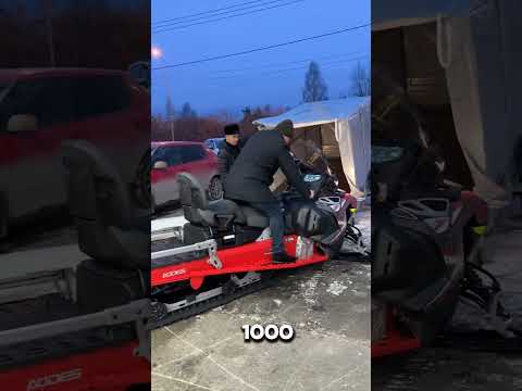 Мотосалон X-MOTORS г. Тюмень: очередная выдача снегохода AODES SNOWCROSS 1000 WT