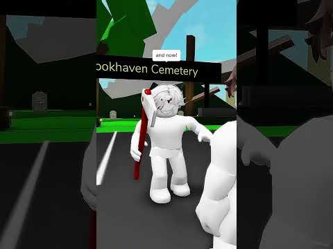 HE BECAME FRIENDS With A KIND GHOST On Roblox Part 11! #shorts #roblox #brookhaven #brookhavenrp