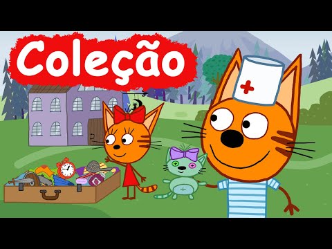 Kid-E-Cats em Portugues | Coleção dos episódios | Desenhos para crianças