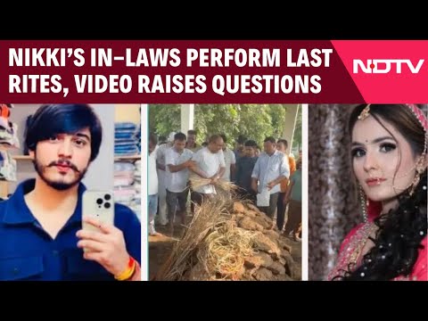 Dowry Murder Case | In-Laws Accused of Nikki's Murder Perform Funeral Rites, Video Raises Questions