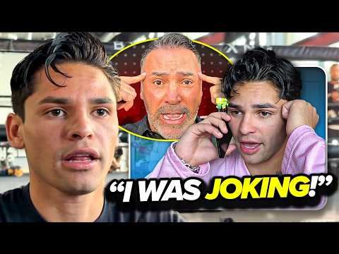 Ryan Garcia says HE TROLLED on  million fight demand with De La Hoya
