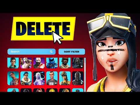 Fortnite GUESS WHO, But Loser DELETES Their Account…