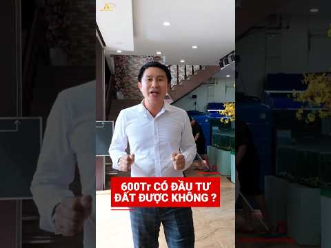 600tr có đầu tư đất được không???