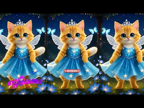 Funny Cat Dance Show | Cute Kitty Grooves in Colorful Dresses | Must Watch!