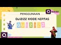 Quizzes Paper Mode Procedures