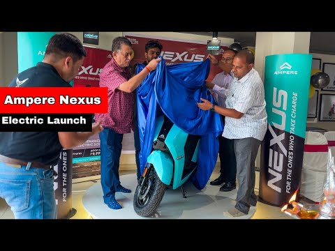 Ampere Nexus Grand Entry & Launch in Bangalore! - Perfect Family Electric?