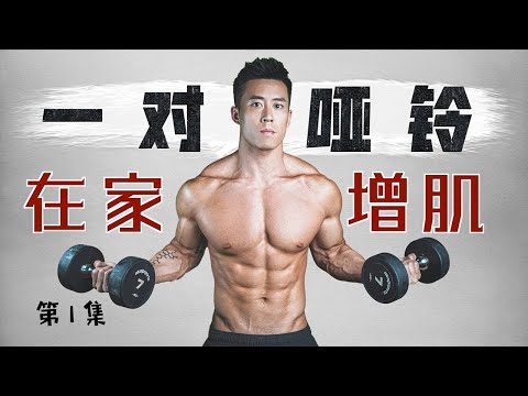 如何在家只用一对哑铃进行训练