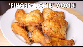 NO EGG, NO BATTER! Easy fried chicken at home! Crispy and crunchy!