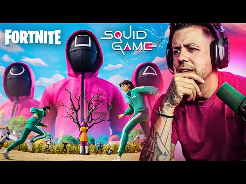 NUEVO MAPA FORTNITE x SQUID GAMES (si ganamos filtro el número de Noni)