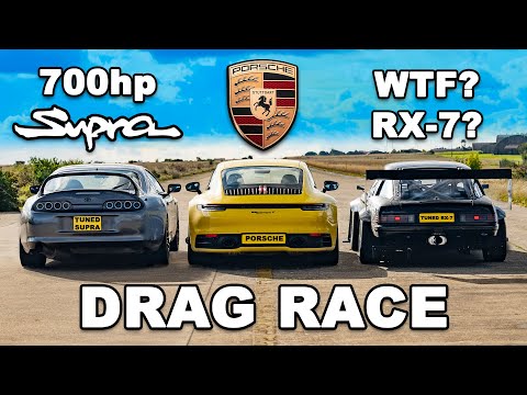 Supra vs RX7: Drag Race Showdown