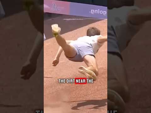 He tripped right before the finish line! #shorts #race